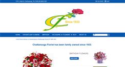 Desktop Screenshot of chatflorist.com